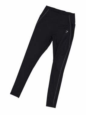 Gymshark Black Athletic Leggings with Contour Seaming